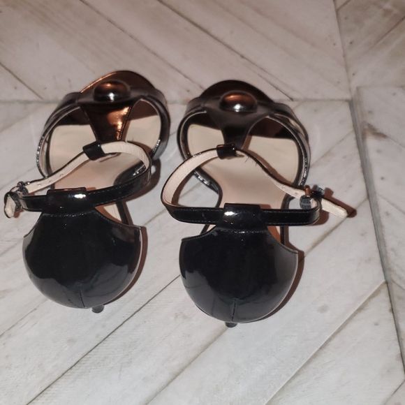Coach Size 8.5 B Vintage Y2K Black Patent Leather ⚫ Heel - Picture 6 of 12